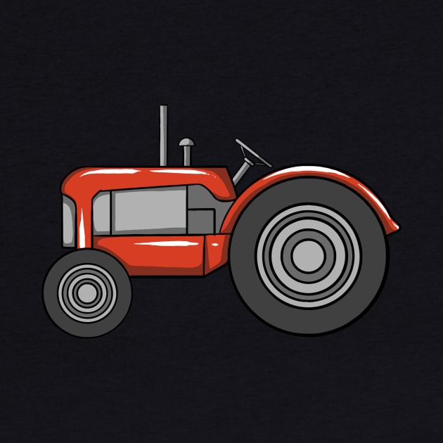 Tractor Farmer by fromherotozero